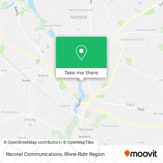 Recotel Communications map