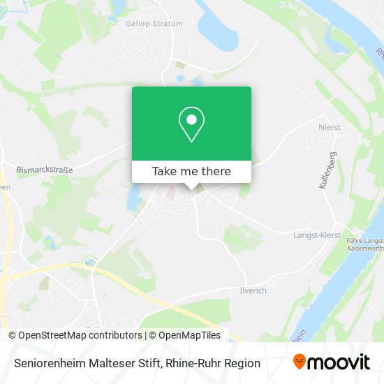 Seniorenheim Malteser Stift map