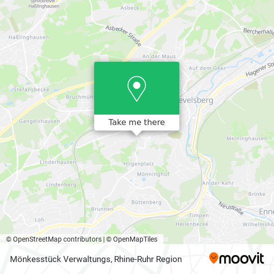 Mönkesstück Verwaltungs map