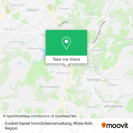 Goebel Daniel Immobilienverwaltung map