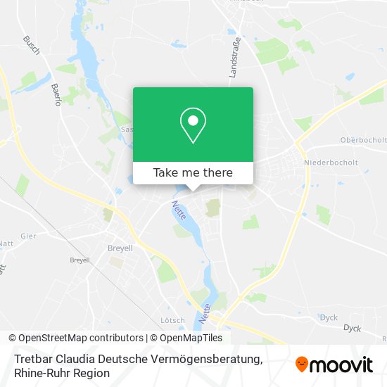 Tretbar Claudia Deutsche Vermögensberatung map