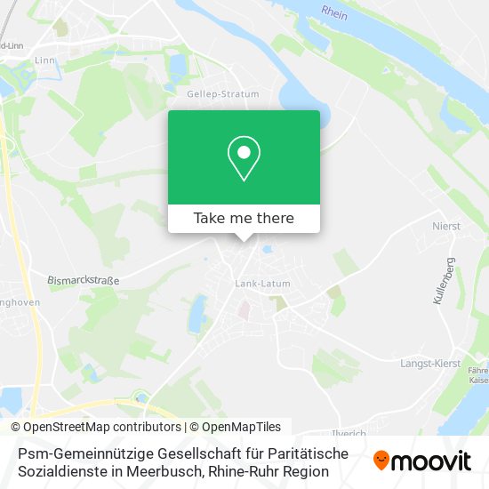 Psm-Gemeinnützige Gesellschaft für Paritätische Sozialdienste in Meerbusch map