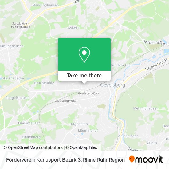 Förderverein Kanusport Bezirk 3 map