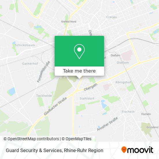 Guard Security & Services map