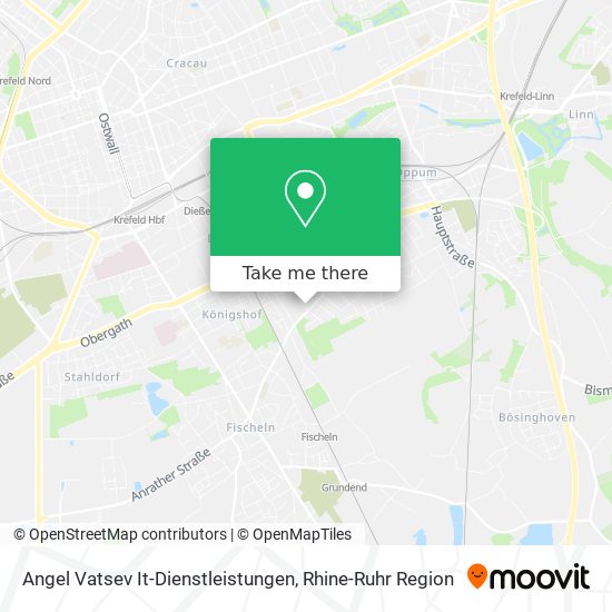 Карта Angel Vatsev It-Dienstleistungen