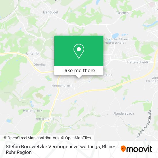 Stefan Borowetzke Vermögensverwaltungs map