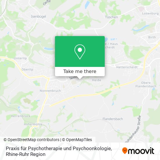 Praxis für Psychotherapie und Psychoonkologie map