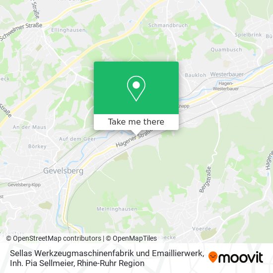 Sellas Werkzeugmaschinenfabrik und Emaillierwerk, Inh. Pia Sellmeier map