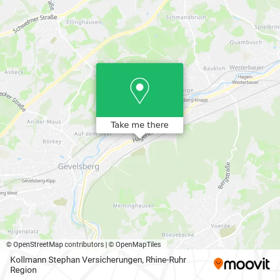 Kollmann Stephan Versicherungen map
