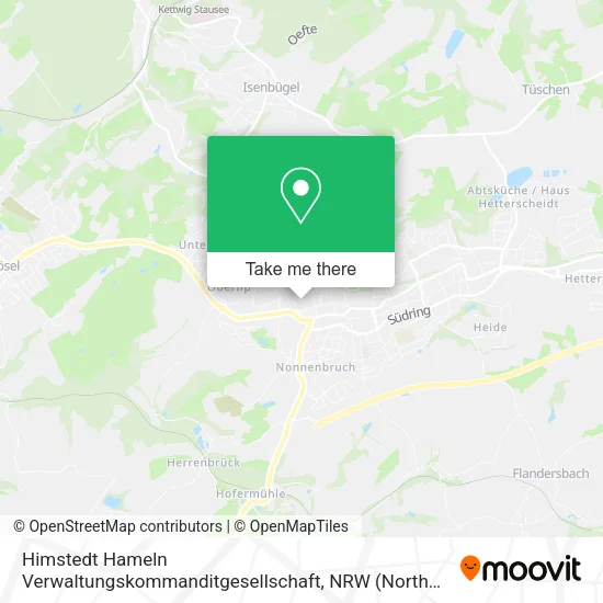 Карта Himstedt Hameln Verwaltungskommanditgesellschaft