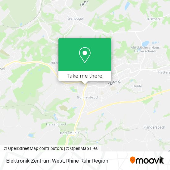 Elektronik Zentrum West map