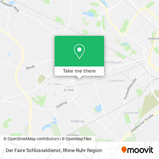Der Faire Schlüsseldienst map