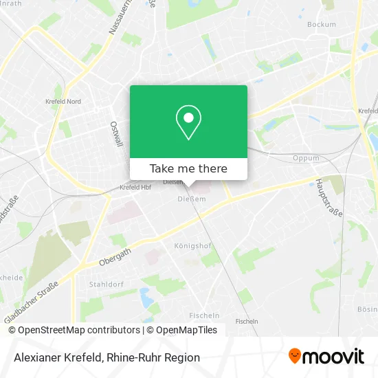 Карта Alexianer Krefeld