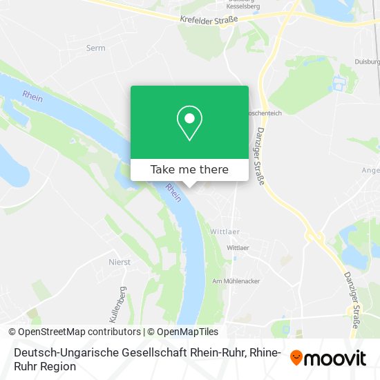 Deutsch-Ungarische Gesellschaft Rhein-Ruhr map