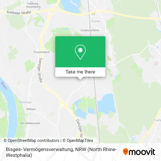 Карта Bisges- Vermögensverwaltung