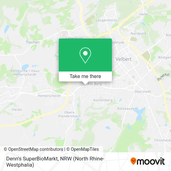 Карта Denn's SuperBioMarkt