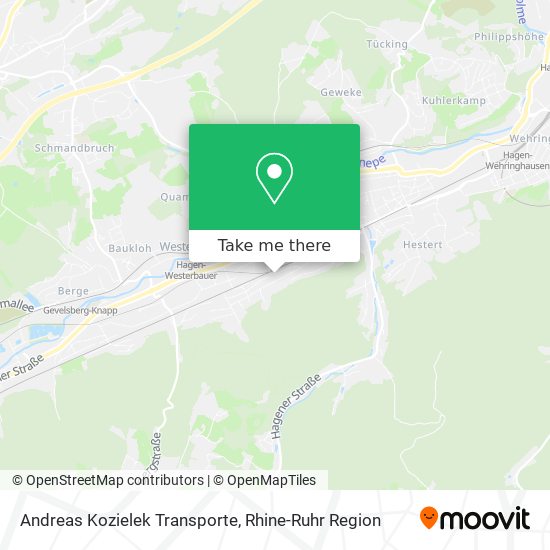 Andreas Kozielek Transporte map