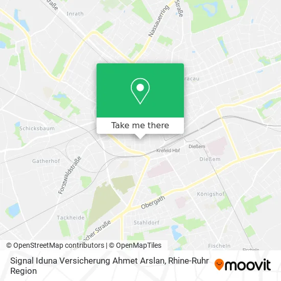 Карта Signal Iduna Versicherung Ahmet Arslan