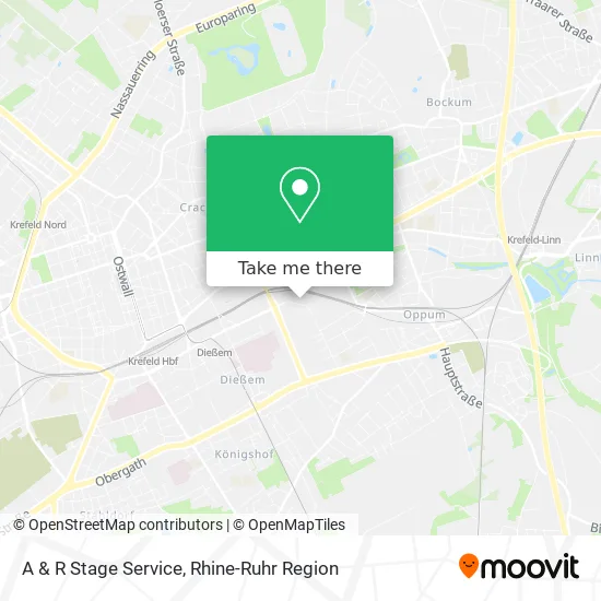 Карта A & R Stage Service