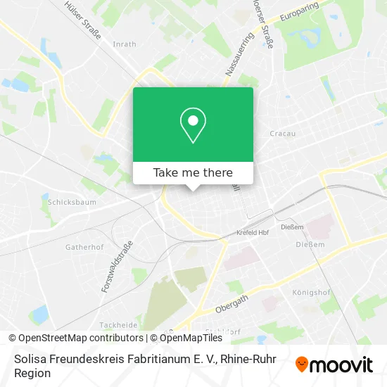 Карта Solisa Freundeskreis Fabritianum E. V.