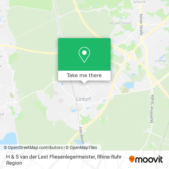 Карта H & S van der Lest Fliesenlegermeister