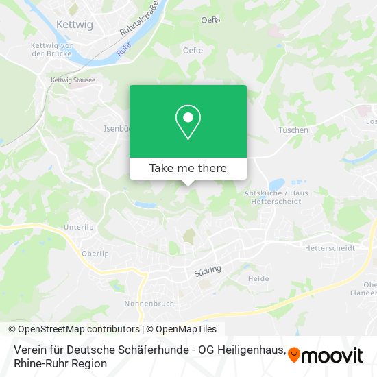 Verein für Deutsche Schäferhunde - OG Heiligenhaus map