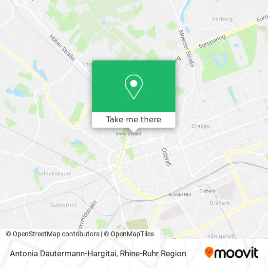 Antonia Dautermann-Hargitai map