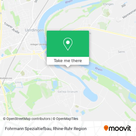Fohrmann Spezialtiefbau map