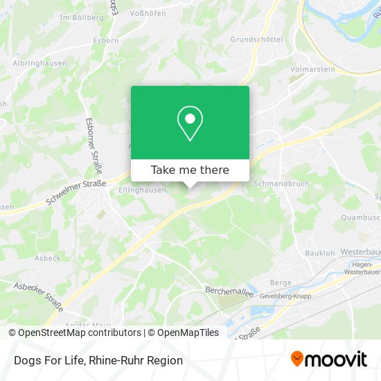 Dogs For Life map
