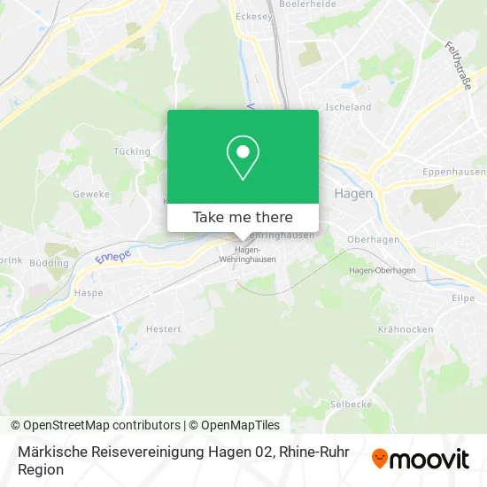 Märkische Reisevereinigung Hagen 02 map