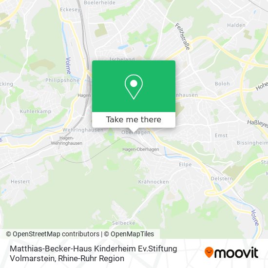 Matthias-Becker-Haus Kinderheim Ev.Stiftung Volmarstein map