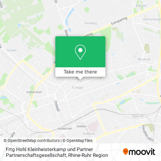 Frtg Hohl Kleinheisterkamp und Partner Partnerschaftsgesellschaft map