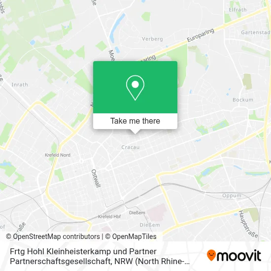 Frtg Hohl Kleinheisterkamp und Partner Partnerschaftsgesellschaft map
