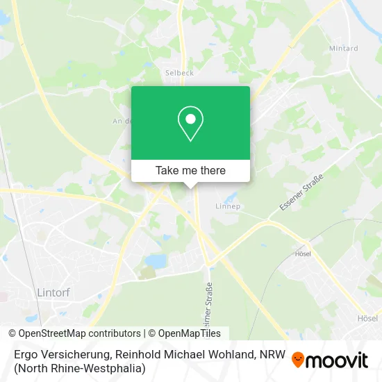 Ergo Versicherung, Reinhold Michael Wohland map