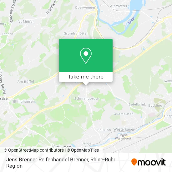 Карта Jens Brenner Reifenhandel Brenner