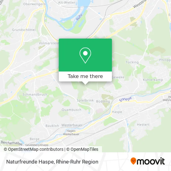 Карта Naturfreunde Haspe