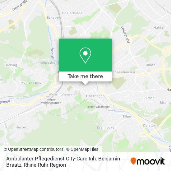 Ambulanter Pflegedienst City-Care Inh. Benjamin Braatz map