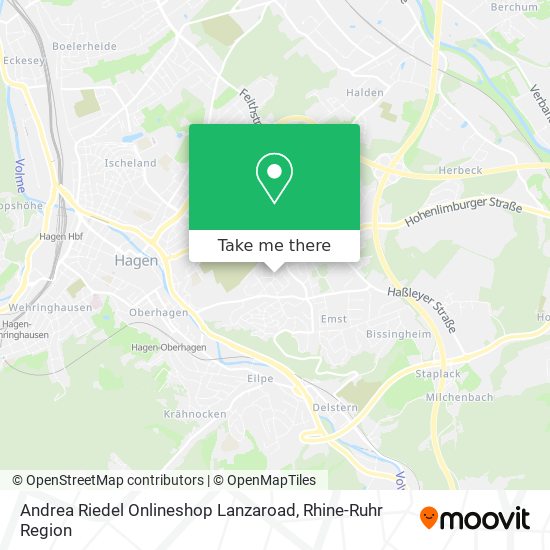 Andrea Riedel Onlineshop Lanzaroad map