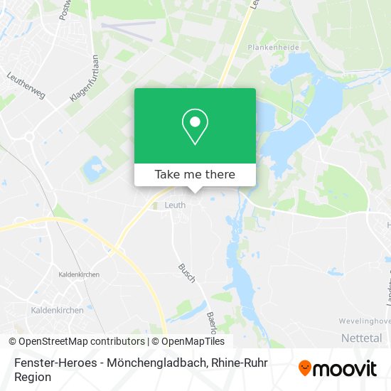 Карта Fenster-Heroes - Mönchengladbach