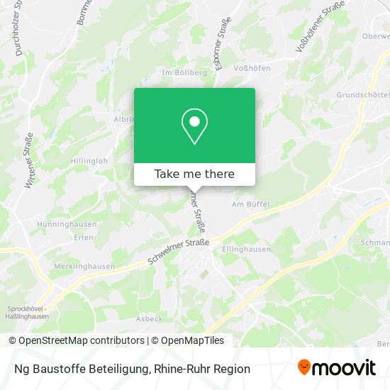 Ng Baustoffe Beteiligung map