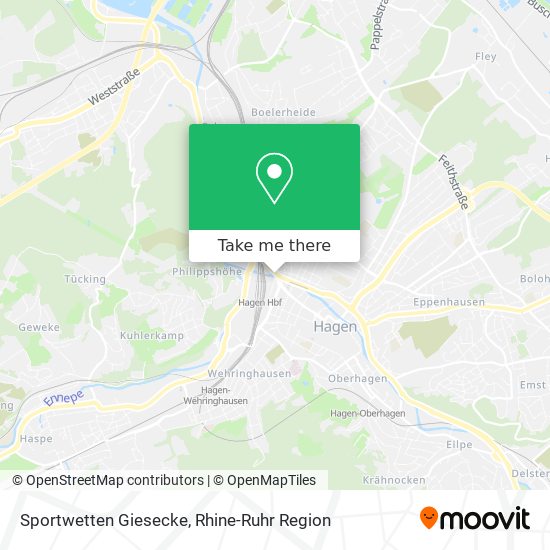 Sportwetten Giesecke map