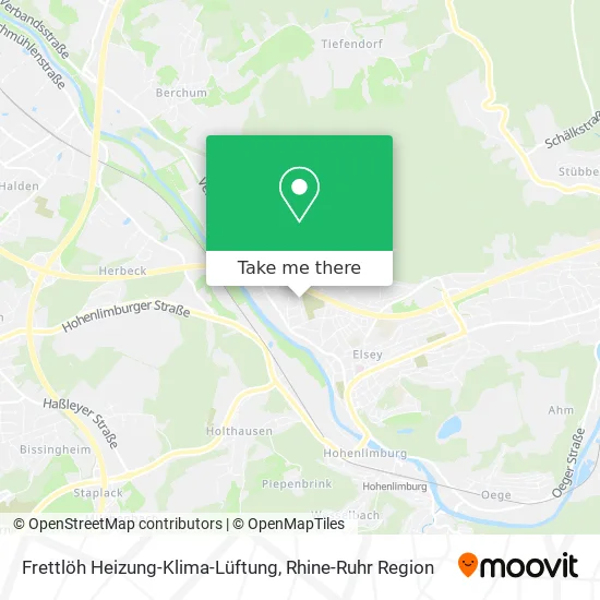 Карта Frettlöh Heizung-Klima-Lüftung