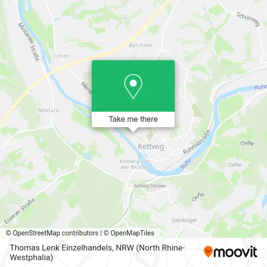 Карта Thomas Lenk Einzelhandels