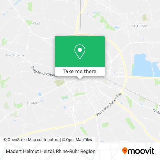 Madert Helmut Heizöl map