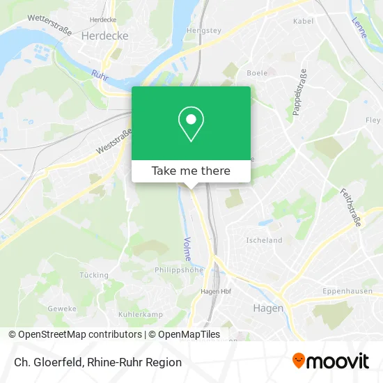 Карта Ch. Gloerfeld