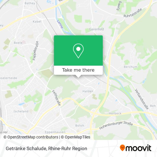 Getränke Schalude map