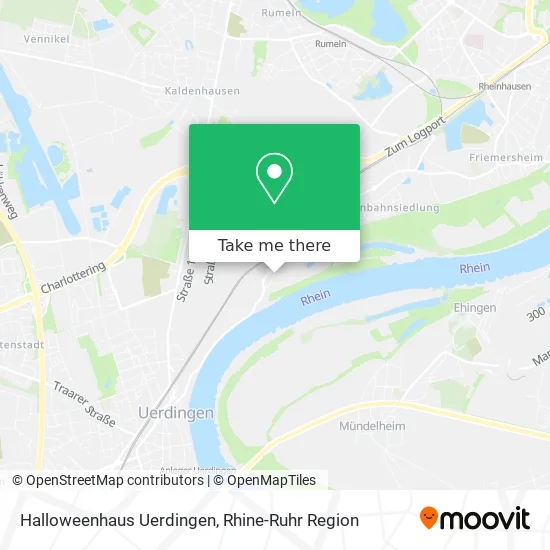 Карта Halloweenhaus Uerdingen