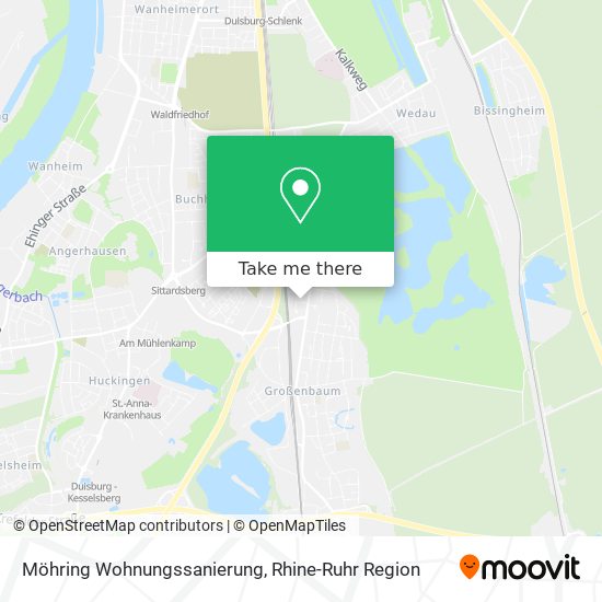 Möhring Wohnungssanierung map