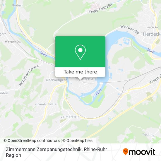 Zimmermann Zerspanungstechnik map