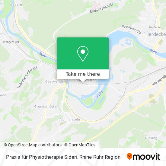 Praxis für Physiotherapie Sideri map